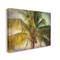 Stupell Industries Distressed Tropical Summer Palm Tree Canvas Wall Art